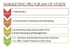 What courses can I take through the Marketing program at Bradley?