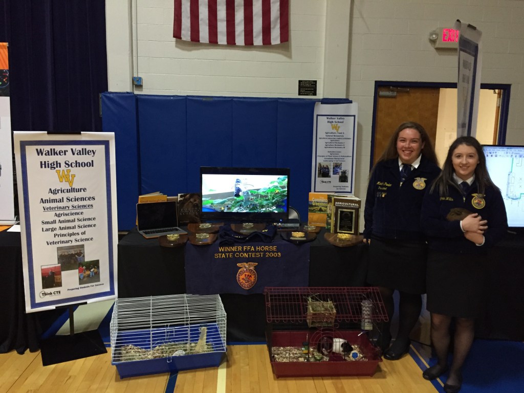 Walker Valley FFA promotes program at CSCC